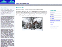 Tablet Screenshot of hudson-village.com