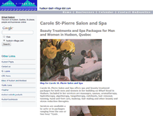 Tablet Screenshot of carole-st-pierre.hudson-village.com