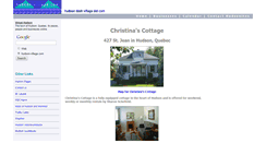 Desktop Screenshot of christinas-cottage.hudson-village.com