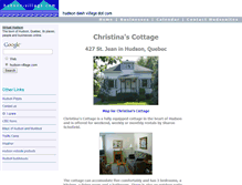 Tablet Screenshot of christinas-cottage.hudson-village.com